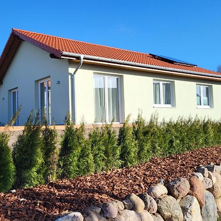Unterkunft Am Vogelpark Marlow - Die Gruene 12 Ferienhaus Exterior foto