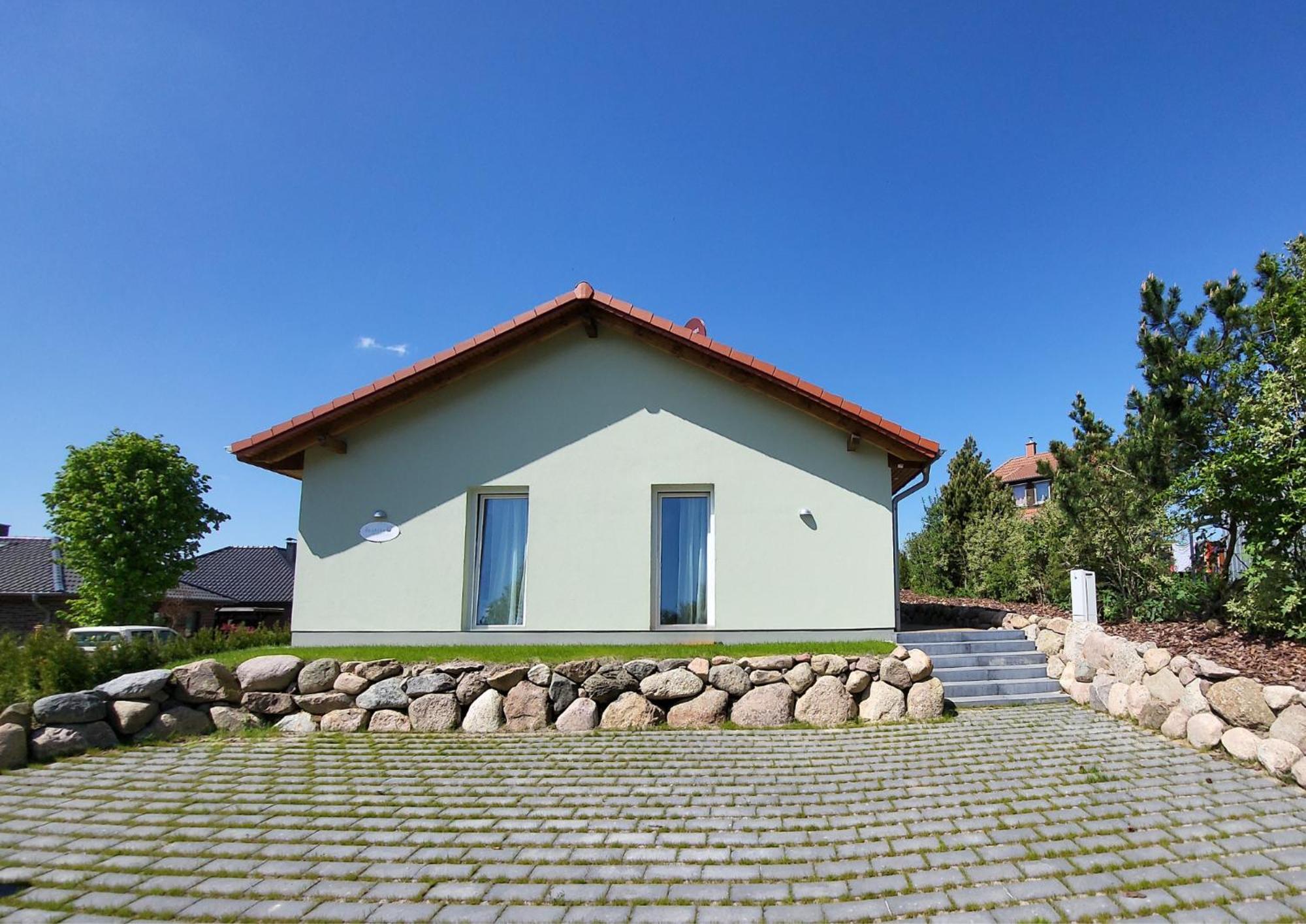 Unterkunft Am Vogelpark Marlow - Die Gruene 12 Ferienhaus Exterior foto
